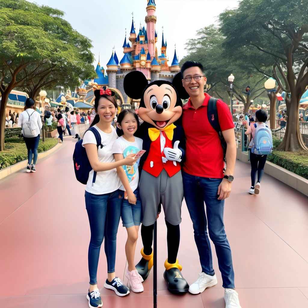 할인쿠폰으로 입장한 홍콩 디즈니랜드