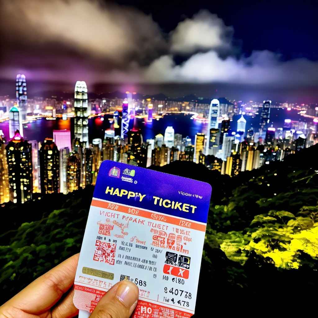 할인쿠폰으로 입장한 빅토리아 피크 야경
